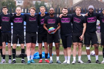 Sevenoaks Town FC players support FvH