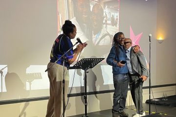 Chloe Morgan, Joanie Evans and Aslie Pitter