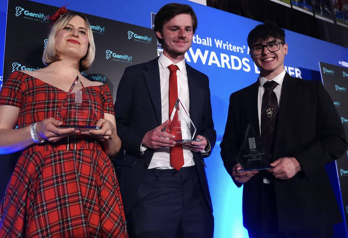 Carly Lyes, Keane Handley and Dylan McLaren